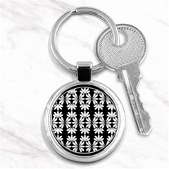 Illustration Floral Pattern Floral Background Key Chain (round) by Wegoenart