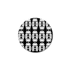 Illustration Floral Pattern Floral Background Golf Ball Marker (4 Pack) by Wegoenart