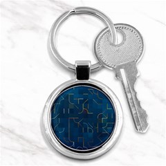 Illustration Abstract Art Artistic Celebration Key Chain (round) by Wegoenart