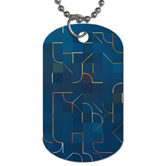 Illustration Abstract Art Artistic Celebration Dog Tag (two Sides) by Wegoenart