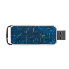 Illustration Abstract Art Artistic Celebration Portable Usb Flash (one Side) by Wegoenart