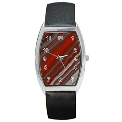 Illustration Colored Pattern Bokeh Blurred Blur Barrel Style Metal Watch by Wegoenart