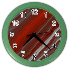 Illustration Colored Pattern Bokeh Blurred Blur Color Wall Clock by Wegoenart