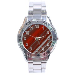 Illustration Colored Pattern Bokeh Blurred Blur Stainless Steel Analogue Watch by Wegoenart