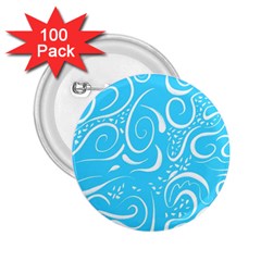 Illustration Scribble Reason Design Pattern 2 25  Buttons (100 Pack)  by Wegoenart