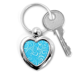 Illustration Scribble Reason Design Pattern Key Chain (heart) by Wegoenart