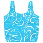 Illustration Scribble Reason Design Pattern Full Print Recycle Bag (XXL) Front