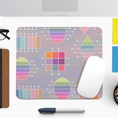 Illustration Pastel Shape Geometric Large Mousepads by Wegoenart