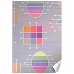 Illustration Pastel Shape Geometric Canvas 12  x 18  11.88 x17.36  Canvas - 1