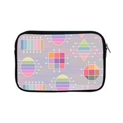 Illustration Pastel Shape Geometric Apple Ipad Mini Zipper Cases by Wegoenart