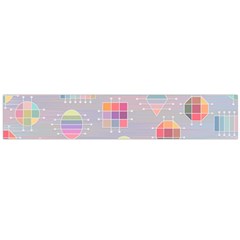 Illustration Pastel Shape Geometric Large Flano Scarf 