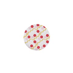 Line Patter Dots Dot Lines Decorative 1  Mini Buttons by Wegoenart