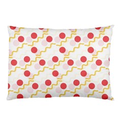 Line Patter Dots Dot Lines Decorative Pillow Case by Wegoenart