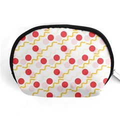 Line Patter Dots Dot Lines Decorative Accessory Pouch (medium) by Wegoenart