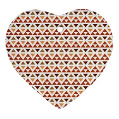 Illustration Geometric Tribal Pattern Design Ornament (heart)