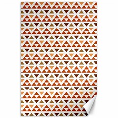 Illustration Geometric Tribal Pattern Design Canvas 24  X 36  by Wegoenart