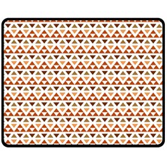 Illustration Geometric Tribal Pattern Design Fleece Blanket (medium)  by Wegoenart