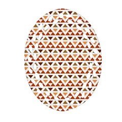 Illustration Geometric Tribal Pattern Design Ornament (oval Filigree) by Wegoenart