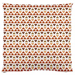 Illustration Geometric Tribal Pattern Design Large Flano Cushion Case (one Side) by Wegoenart