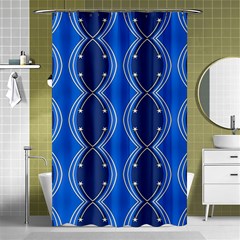 Illustration Pattern Background Wallpaper Shower Curtain 48  X 72  (small)  by Wegoenart