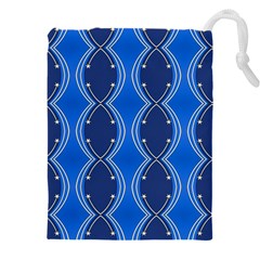 Illustration Pattern Background Wallpaper Drawstring Pouch (5xl) by Wegoenart