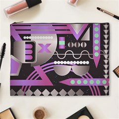 Illustration Background Abstract Geometric Cosmetic Bag (xl) by Wegoenart