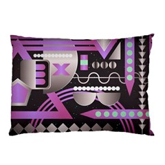 Illustration Background Abstract Geometric Pillow Case (two Sides) by Wegoenart