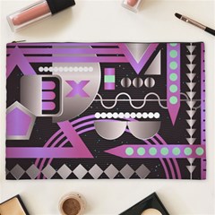 Illustration Background Abstract Geometric Cosmetic Bag (xxl) by Wegoenart