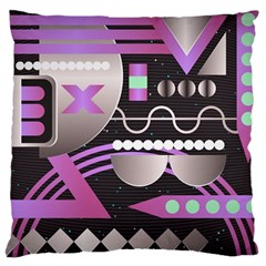 Illustration Background Abstract Geometric Standard Flano Cushion Case (one Side) by Wegoenart