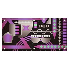 Illustration Background Abstract Geometric Banner And Sign 6  X 3 