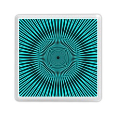 Illusion Geometric Background Memory Card Reader (square) by Wegoenart