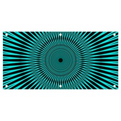 Illusion Geometric Background Banner And Sign 4  X 2 