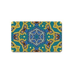 Illustration Art Pattern Design Wallpaper Magnet (name Card) by Wegoenart