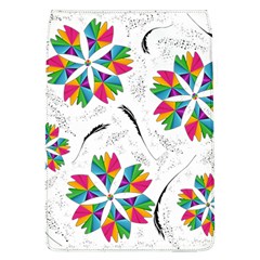 Illustration Colorful Flowers Floral Pattern Removable Flap Cover (l) by Wegoenart