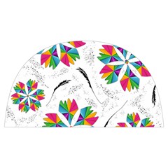 Illustration Colorful Flowers Floral Pattern Anti Scalding Pot Cap by Wegoenart