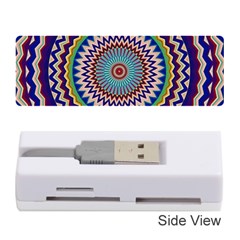 Illustration Kaleidoscope Geometric Circles Memory Card Reader (stick)