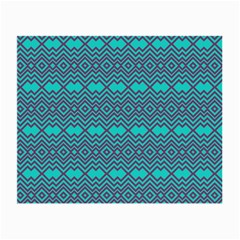 Chevron Zigzag Pattern Small Glasses Cloth (2 Sides) by Wegoenart