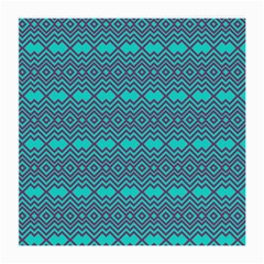 Chevron Zigzag Pattern Medium Glasses Cloth (2 Sides) by Wegoenart