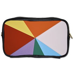 Colorful Paper Art Materials Toiletries Bag (one Side) by Wegoenart