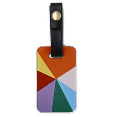 Colorful Paper Art Materials Luggage Tag (one Side) by Wegoenart