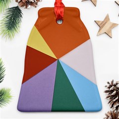 Colorful Paper Art Materials Ornament (bell) by Wegoenart