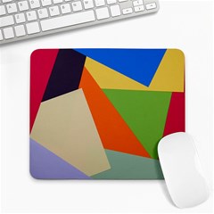 Illustration Colored Paper Abstract Background Large Mousepads by Wegoenart