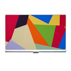 Illustration Colored Paper Abstract Background Business Card Holder by Wegoenart