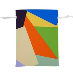 Illustration Colored Paper Abstract Background  Lightweight Drawstring Pouch (xl) by Wegoenart