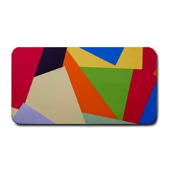 Illustration Colored Paper Abstract Background Medium Bar Mats by Wegoenart