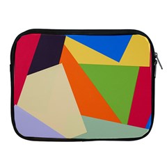 Illustration Colored Paper Abstract Background Apple Ipad 2/3/4 Zipper Cases by Wegoenart