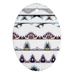 Illustrations Geometric Art Dividers Borders Ornament (oval) by Wegoenart