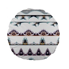 Illustrations Geometric Art Dividers Borders Standard 15  Premium Round Cushions by Wegoenart