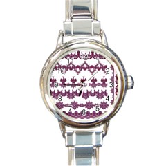 Illustration Geometric Art Dividers Digital Art Round Italian Charm Watch