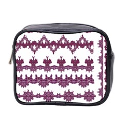 Illustration Geometric Art Dividers Digital Art Mini Toiletries Bag (Two Sides)